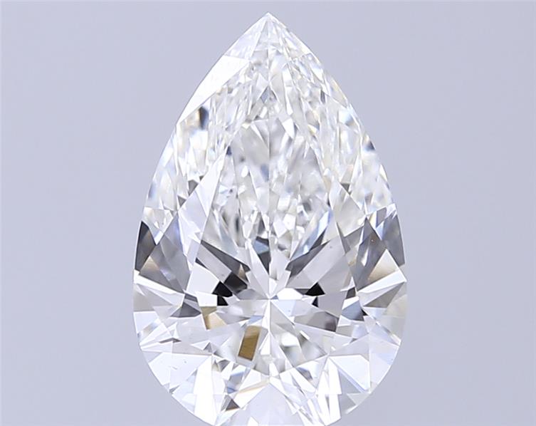3.09 carat f VS1 EX Cut IGI pear diamond