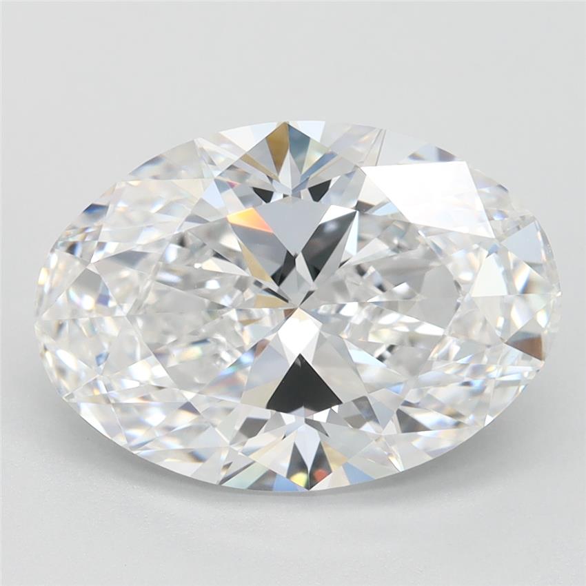 3.72 ct. oval Lab Grown Diamond front image