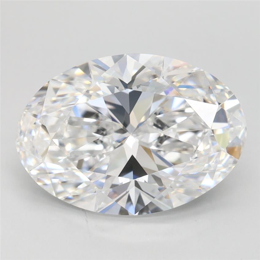 3.01 ct. oval Lab Grown Diamond front image