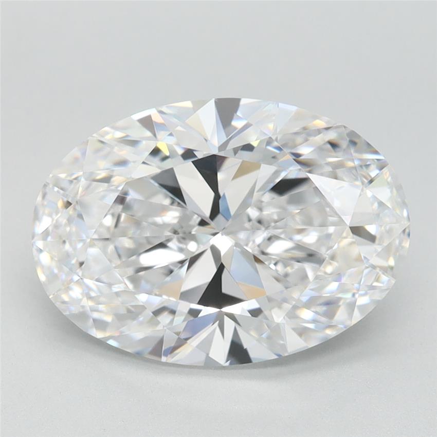 3.25 ct. oval Lab Grown Diamond front image