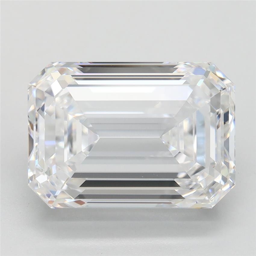6.10 ct. emerald Lab Grown Diamond front image
