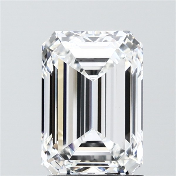 2.07 carat e VVS2 EX Cut IGI emerald diamond