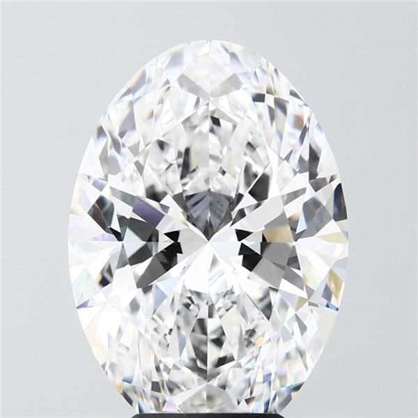 6.05 ct. oval Lab Grown Diamond front image