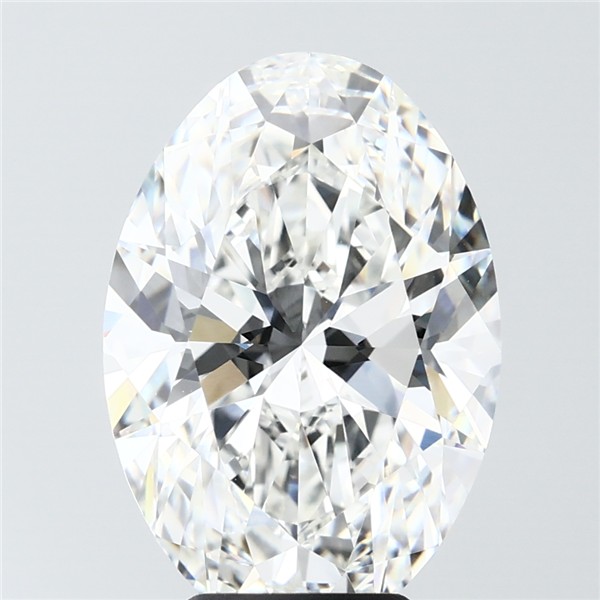 6.06 ct. oval Lab Grown Diamond front image