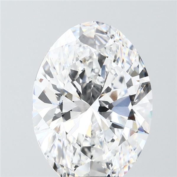 6.04 ct. oval Lab Grown Diamond front image