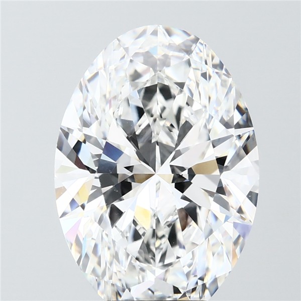 6.06 ct. oval Lab Grown Diamond front image