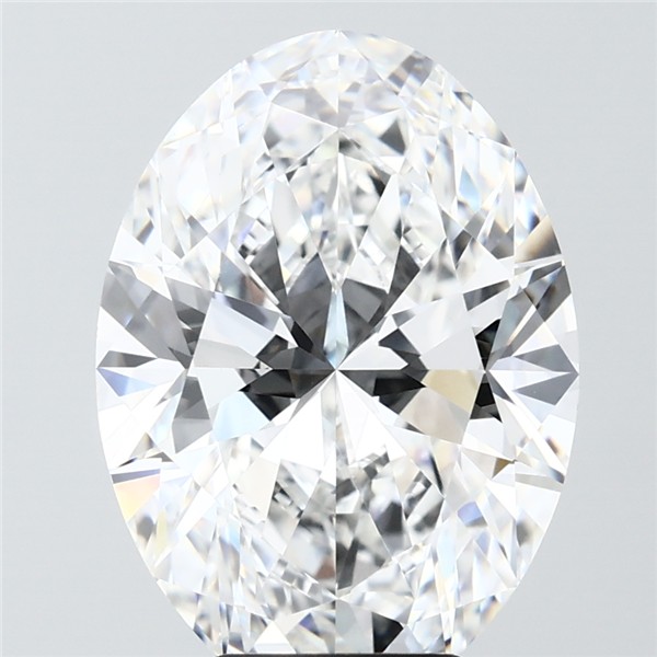 6.08 ct. oval Lab Grown Diamond front image