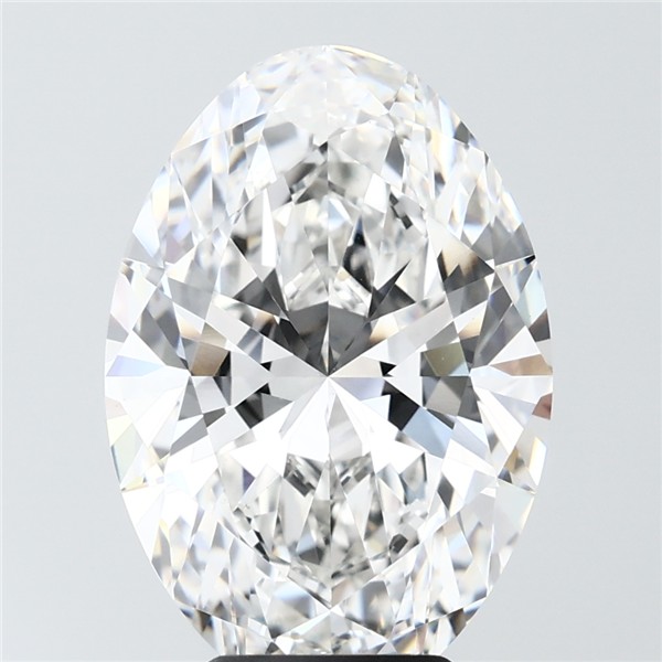 6.05 ct. oval Lab Grown Diamond front image