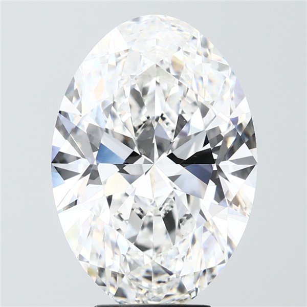 6.02 ct. oval Lab Grown Diamond front image