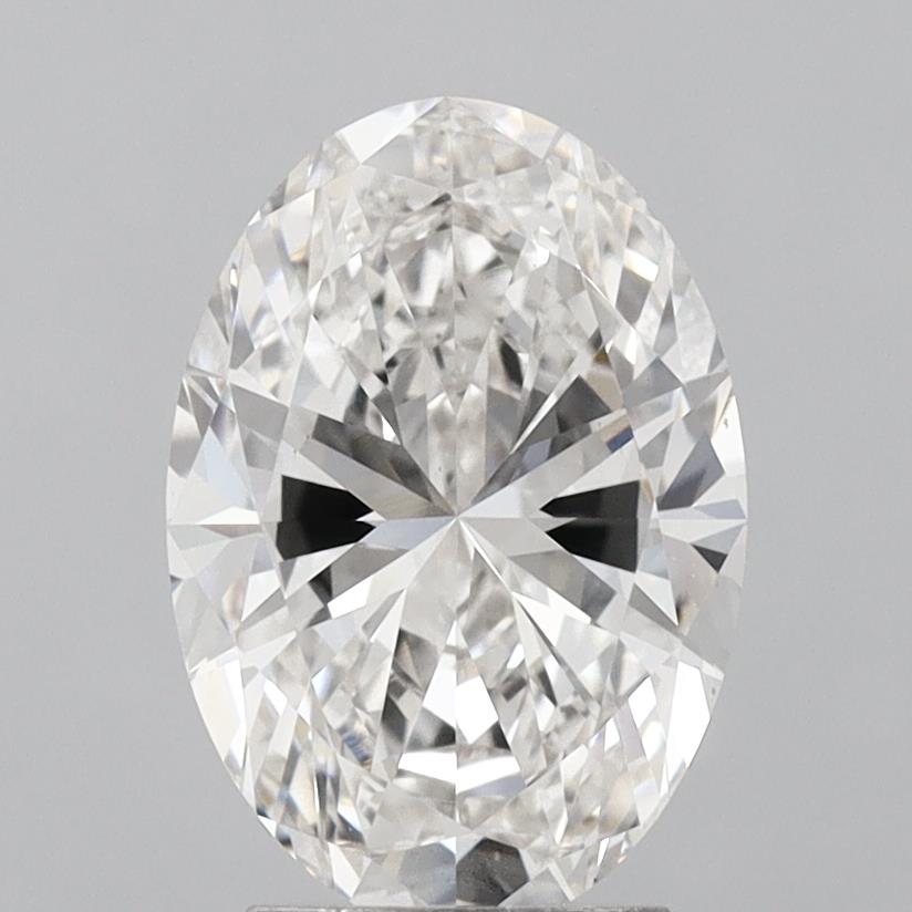 3.24 carat f VS1 EX Cut IGI oval diamond