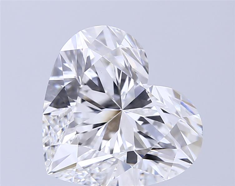 5.57 ct. heart Lab Grown Diamond front image