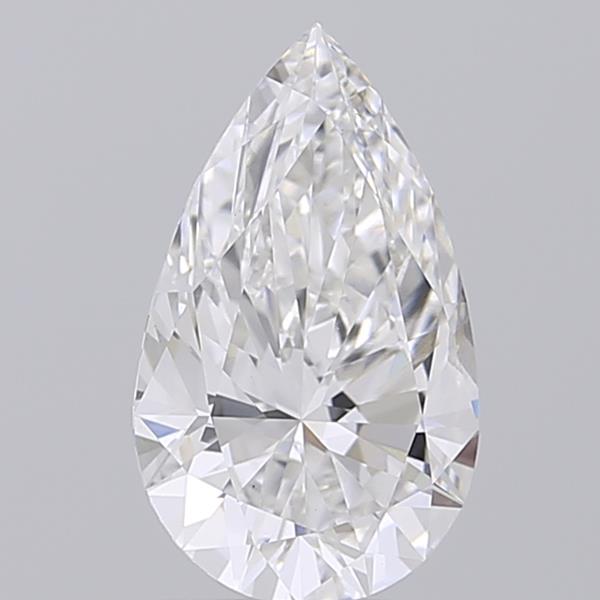 2.08 carat f VS1 EX Cut IGI pear diamond