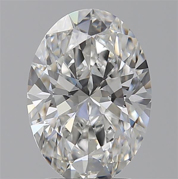 2.56 ct. oval Lab Grown Diamond front image