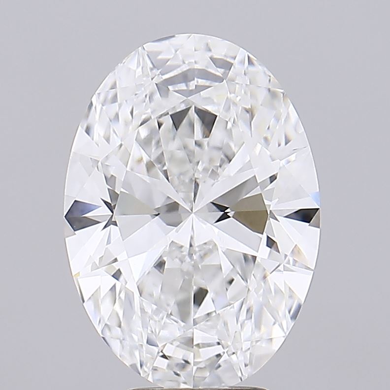 5.50 ct. oval Lab Grown Diamond front image