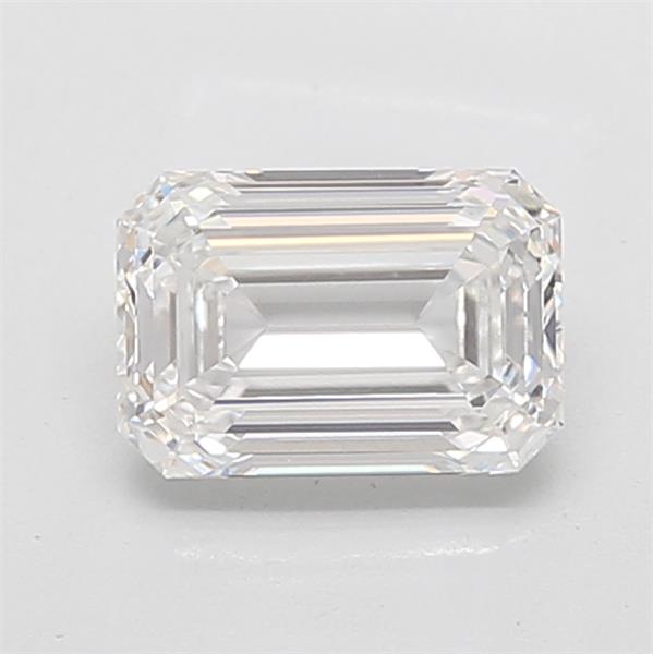 2.57 ct. emerald Lab Grown Diamond front image