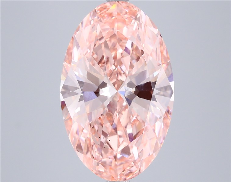 5.56 ct. oval Lab Grown Diamond front image