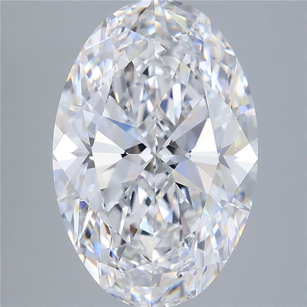 5.03 ct. oval Lab Grown Diamond front image