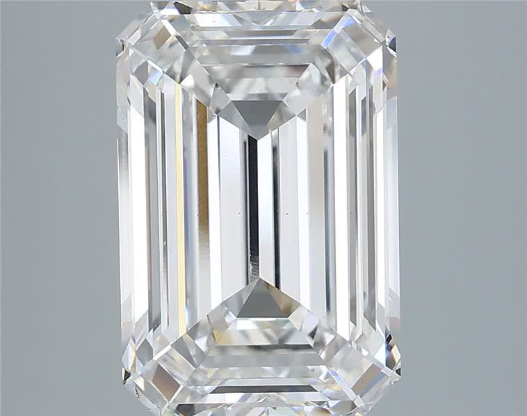 5.02 ct. emerald Lab Grown Diamond front image