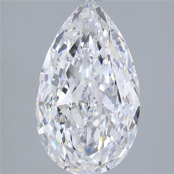 3.01 ct. pear Lab Grown Diamond front image