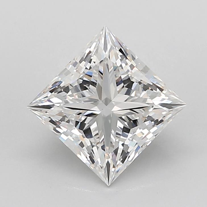 3.05 carat f VS1 EX Cut IGI princess diamond