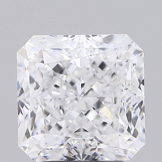 3.01 carat d VVS2 EX Cut IGI radiant diamond