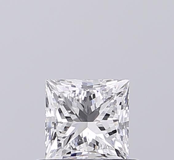 0.69 ct. princess Lab Grown Diamond front image