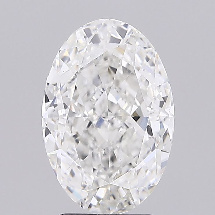 4.03 ct. oval Lab Grown Diamond front image