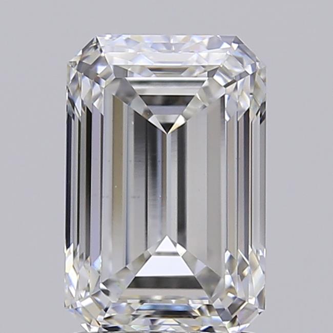 2.09 carat f VS1 EX Cut IGI emerald diamond