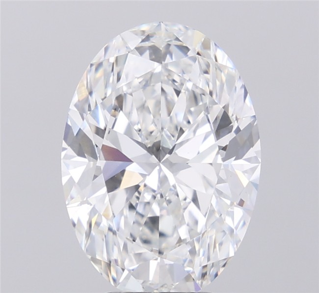 5.08 ct. oval Lab Grown Diamond front image