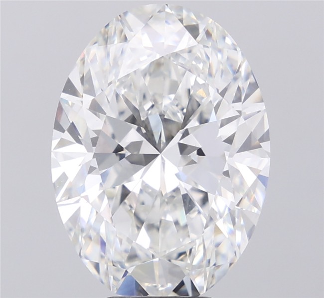 7.08 ct. oval Lab Grown Diamond front image