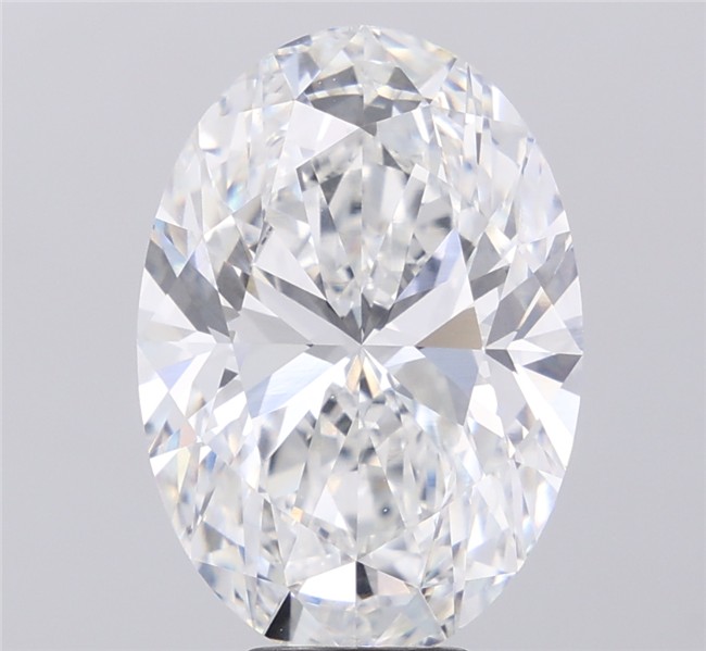 7.58 ct. oval Lab Grown Diamond front image