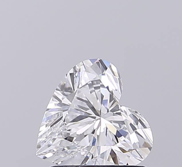 1.07 carat d VVS2 EX Cut IGI heart diamond