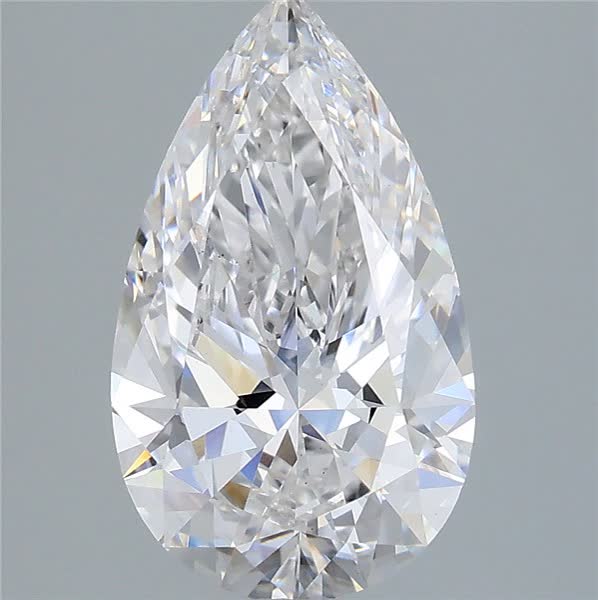 3.02 carat e VS1 EX Cut IGI pear diamond