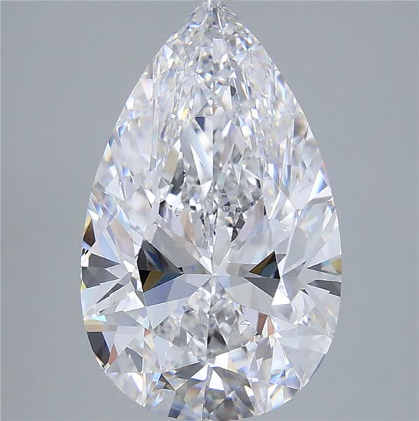 4.99 ct. pear Lab Grown Diamond front image