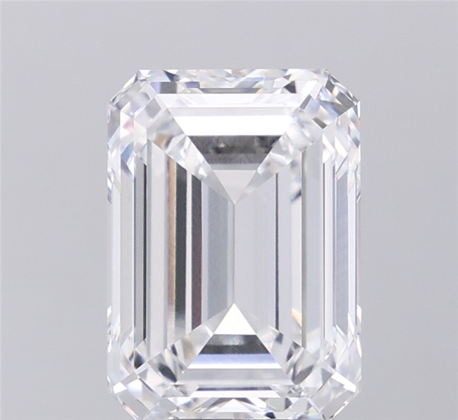 5.86 ct. emerald Lab Grown Diamond front image