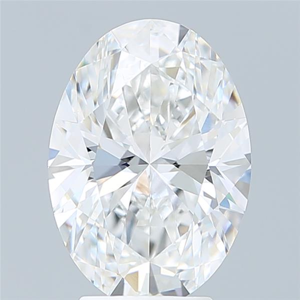 4.10 ct. oval Lab Grown Diamond front image