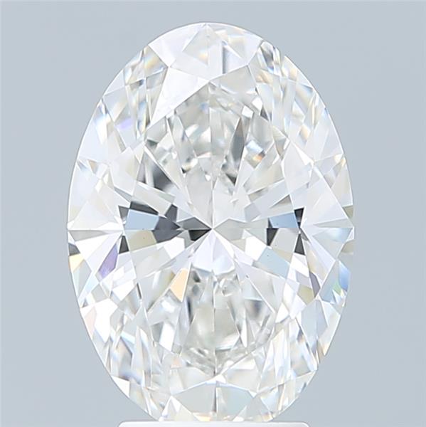 4.03 ct. oval Lab Grown Diamond front image