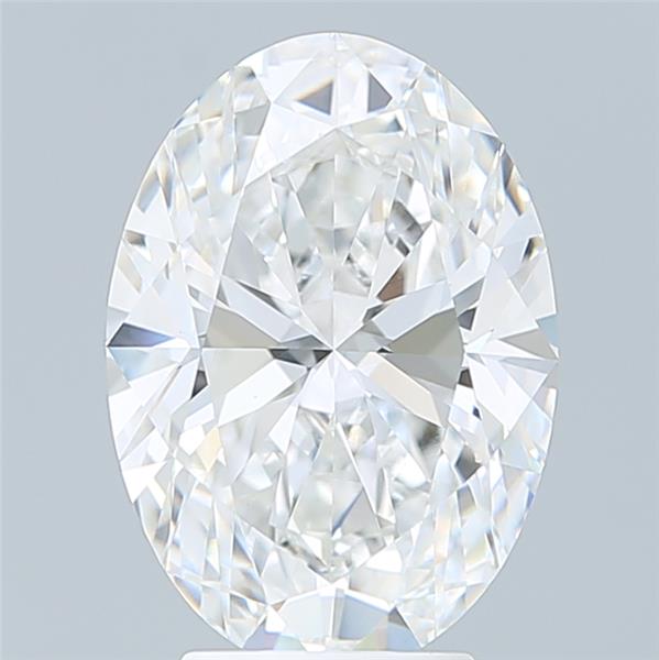 4.28 ct. oval Lab Grown Diamond front image