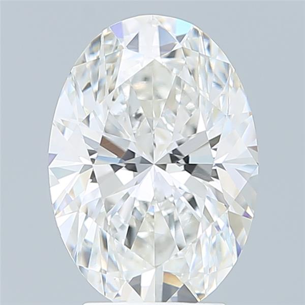 3.73 ct. oval Lab Grown Diamond front image