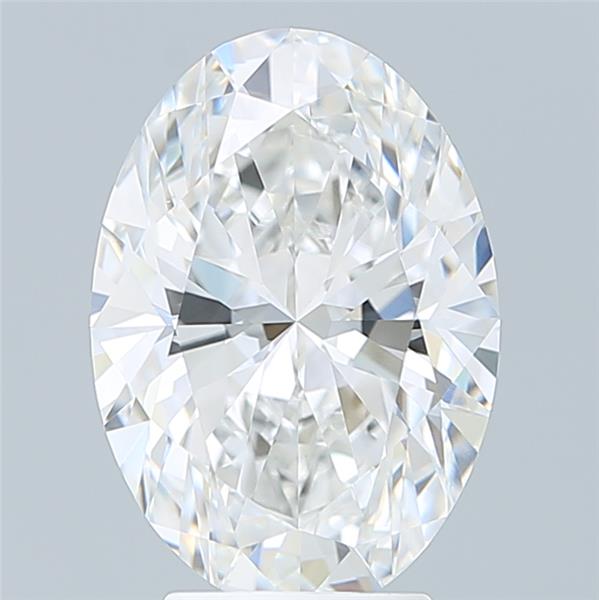 4.25 ct. oval Lab Grown Diamond front image