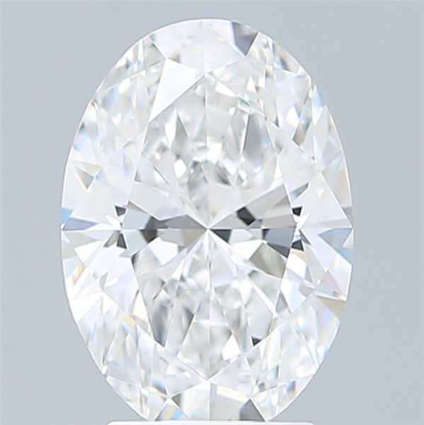 3.10 ct. oval Lab Grown Diamond front image