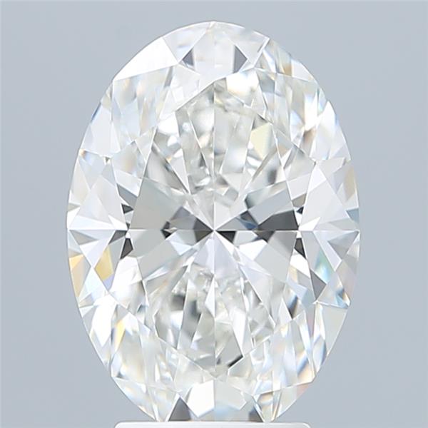4.04 ct. oval Lab Grown Diamond front image