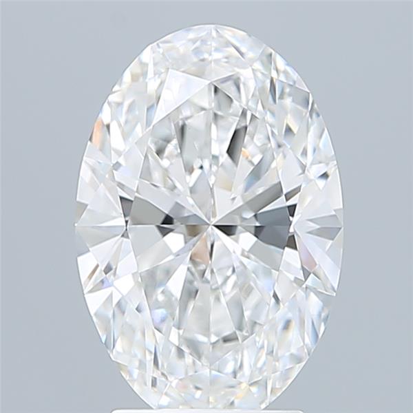 3.03 ct. oval Lab Grown Diamond front image