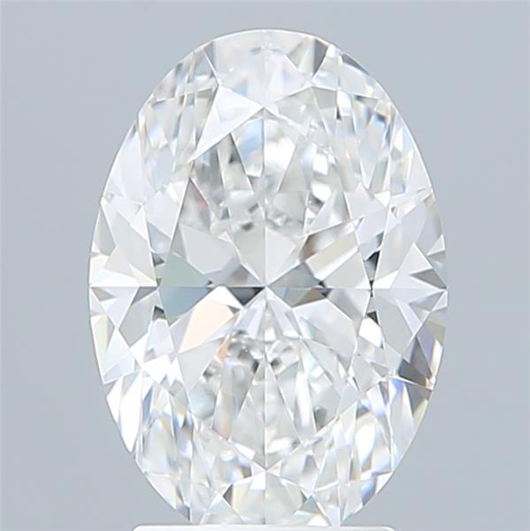 3.08 ct. oval Lab Grown Diamond front image