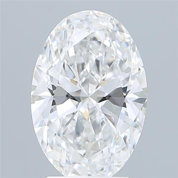 3.10 ct. oval Lab Grown Diamond front image