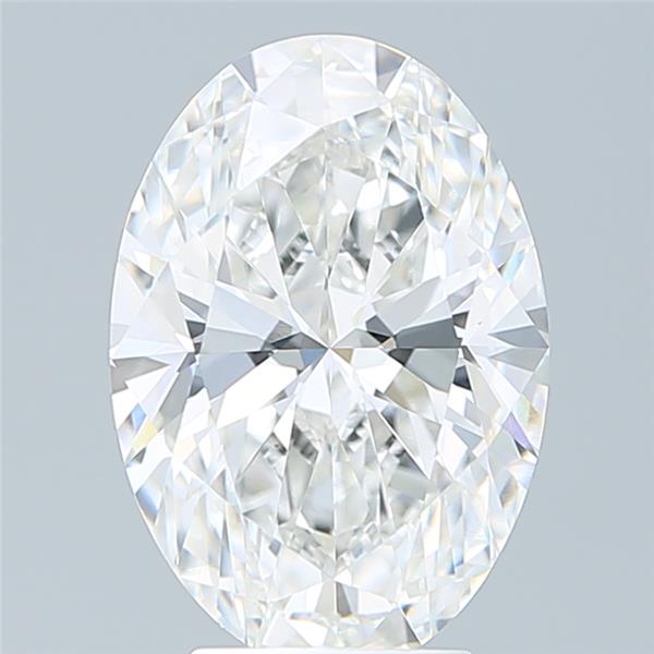 4.29 ct. oval Lab Grown Diamond front image