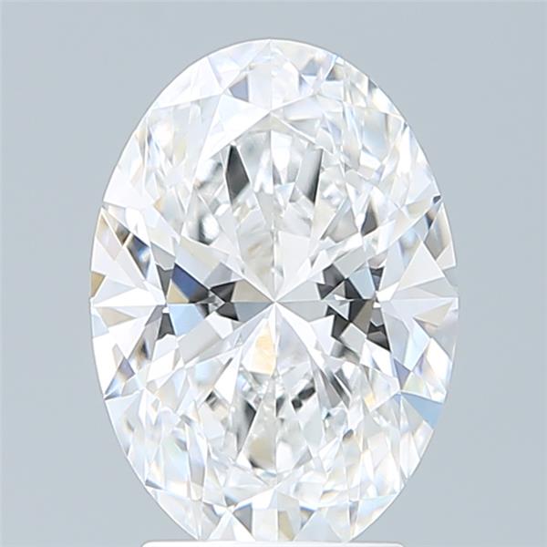 3.07 ct. oval Lab Grown Diamond front image