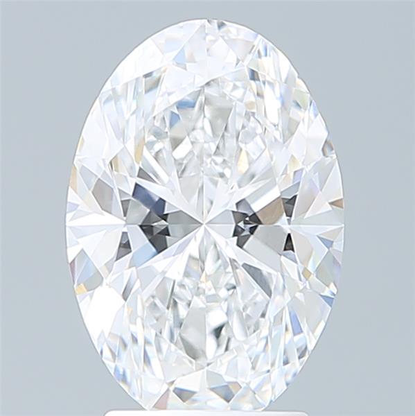 3.10 ct. oval Lab Grown Diamond front image