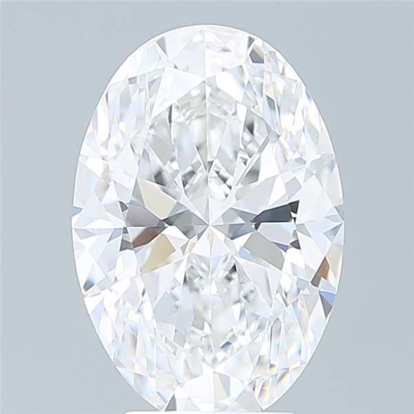 4.70 ct. oval Lab Grown Diamond front image