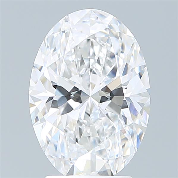 3.08 ct. oval Lab Grown Diamond front image